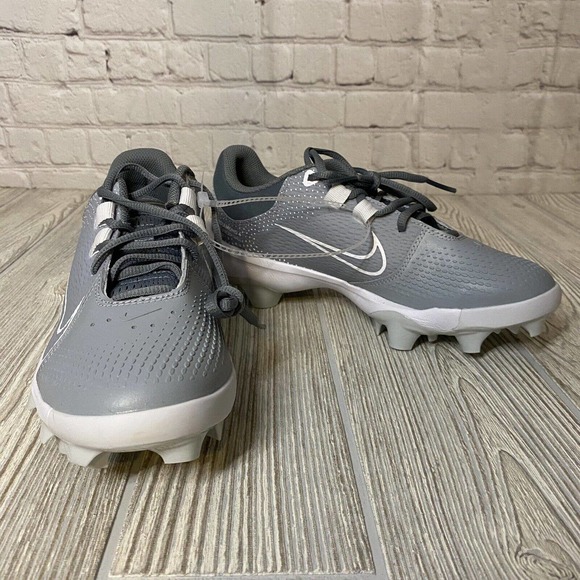 Nike Hyperdiamond 4 Pro Molded Softball Cleats Women’s 7.5 Gray DC8990-012 New - Picture 2 of 8